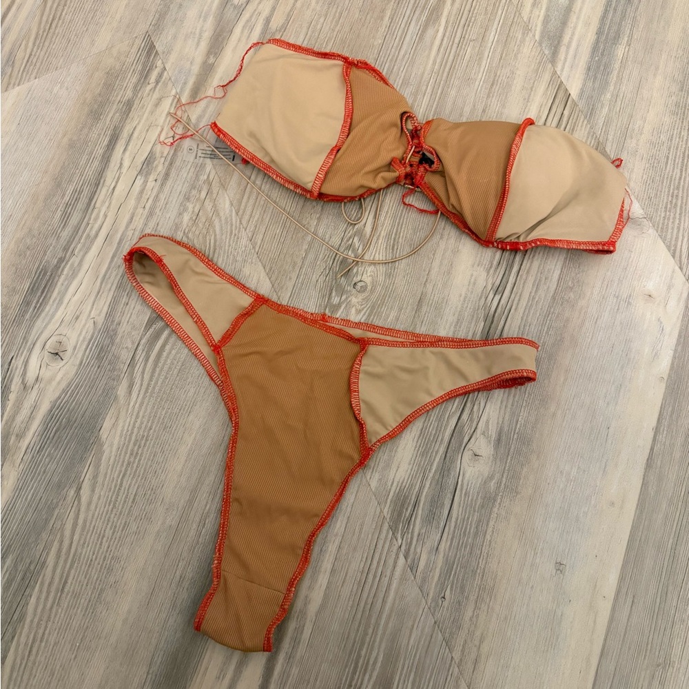 Fashion Nova Strapless Bikini